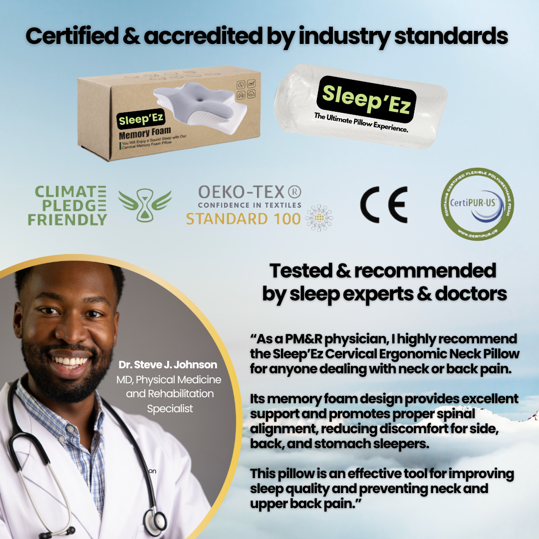 Sleep'Ez - The Ultimate Relief Pillow Experience