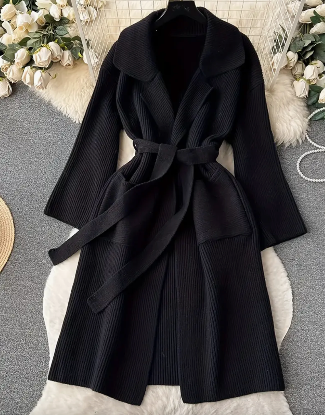Chic Pocketed Coat