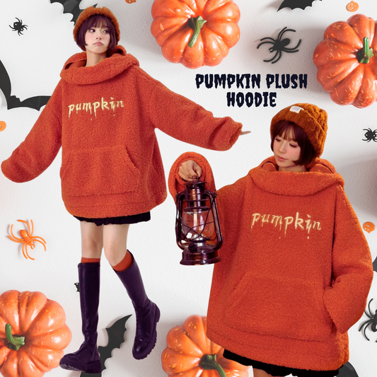 Pumpkin Plush Hoodie