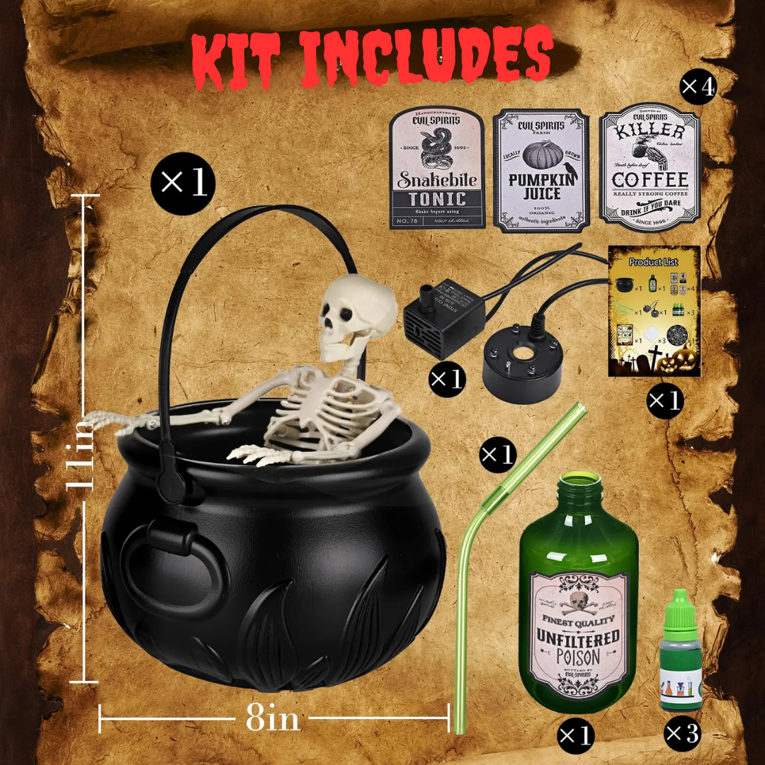 Spooky Brew Cauldron