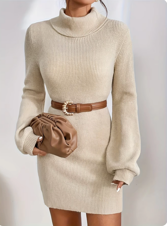 Chic Korean Knit Dress